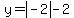 +y+=+abs%28-2%29+-+2