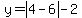 +y+=+abs%284+-+6%29+-+2
