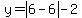 +y+=+abs%286+-+6%29+-+2