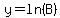 +y+=+ln%28B%29
