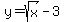 +y+=+sqrt%28x%29+-+3+