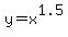 +y+=+x%5E1.5+