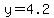 +y++=4.2