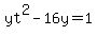 +yt%5E2-16y+=1