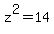 +z%5E2+=+14+