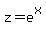 +z+=+e%5Ex+