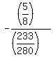 -%28%285%2F8%29%29%2F%28%28233%2F280%29%29