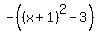 -%28%28x%2B1%29%5E2-3%29