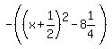 -%28%28x%2B1%2F2%29%5E2-8%261%2F4%29