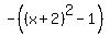 -%28%28x%2B2%29%5E2-1%29