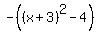 -%28%28x%2B3%29%5E2-4%29%29