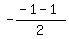 -%28-1-1%29%2F2