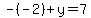 -%28-2%29%2By=7