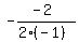-%28-2%29%2F%282%28-1%29%29