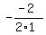 -%28-2%29%2F%282%2A1%29