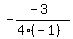 -%28-3%29%2F%284%28-1%29%29