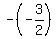 -%28-3%2F2%29