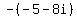 -%28-5-8i%29
