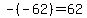 -%28-62%29=62