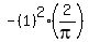 -%281%29%5E2%2A%282%2Fpi%29%29