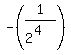 -%281%2F%282%5E4%29%29