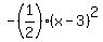 -%281%2F2%29%2A%28x-3%29%5E2