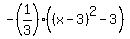 -%281%2F3%29%28%28x-3%29%5E2-3%29