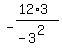 -%2812%2A3%29%2F%28-3%5E2%29