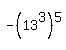 -%2813%5E3%29%5E5
