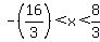 -%2816%2F3%29%3Cx%3C8%2F3