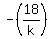 -%2818%2Fk%29