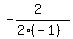 -%282%29%2F%282%28-1%29%29