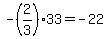 -%282%2F3%2933=-22