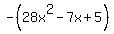 -%2828x%5E2-7x%2B5%29