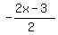 -%282x-3%29%2F%282%29