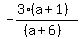 -%283%28a%2B1%29%29%2F%28%28a%2B6%29%29