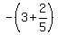 -%283%2B2%2F5%29