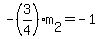 -%283%2F4%29m%5B2%5D=-1