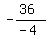 -%2836%29%2F%28-4%29