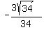 -%283sqrt%2834%29%29%2F34