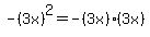 -%283x%29%5E2+=+-%283x%29%283x%29