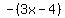 -%283x-4%29