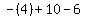 -%284%29+%2B+10+-+6