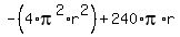 -%284%2Api%5E2%2Ar%5E2%29+%2B+240%2Api%2Ar