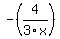 -%284%2F3x%29