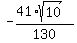 -%2841%2Asqrt%2810%29%29%2F130
