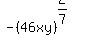 -%2846xy%29%5E%282%2F7%29