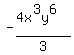 -%284x%5E3y%5E6%29%2F3