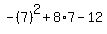 -%287%29%5E2%2B8%2A7-12