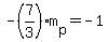 -%287%2F3%29%2Am%5Bp%5D=-1